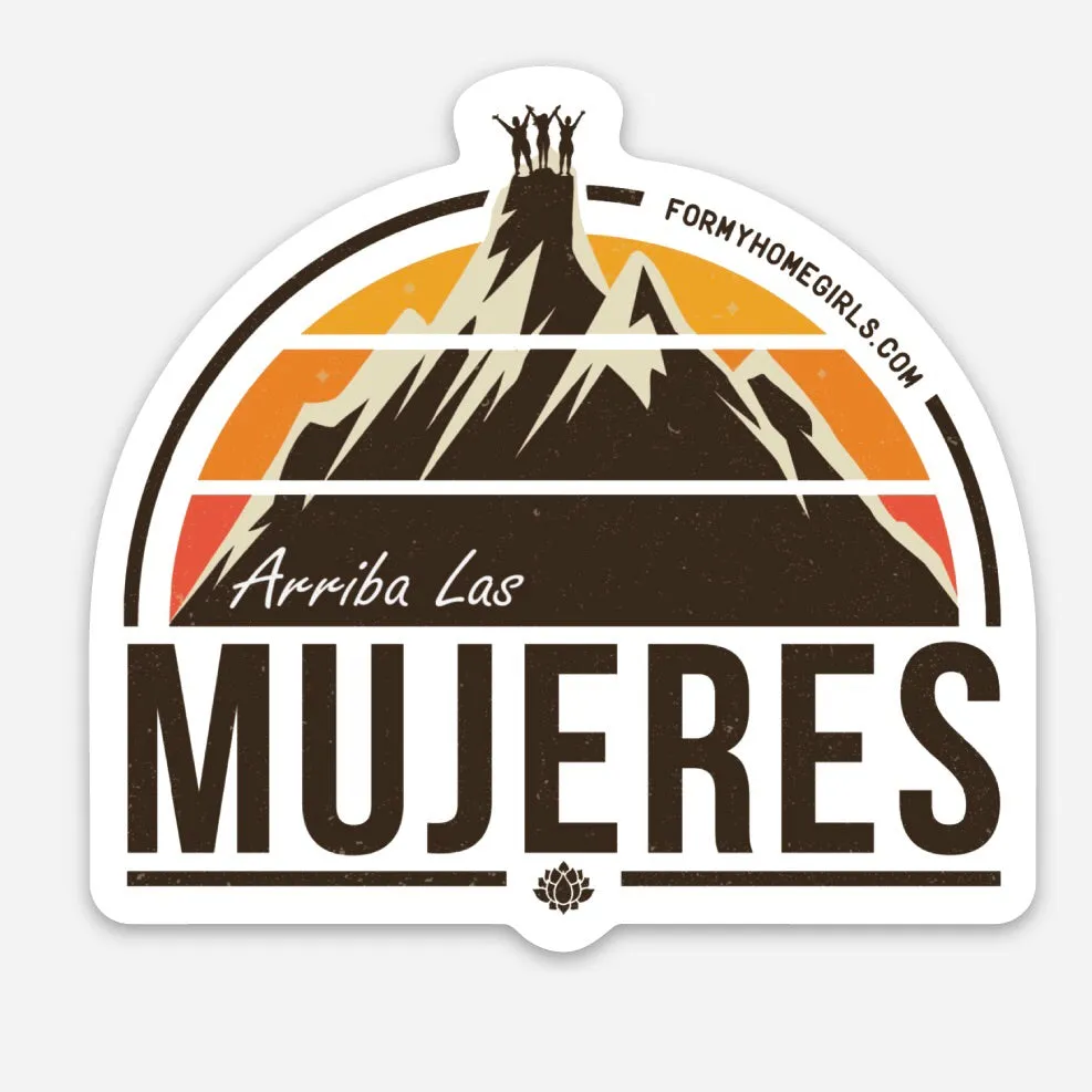 Arriba Las Mujeres Sticker
