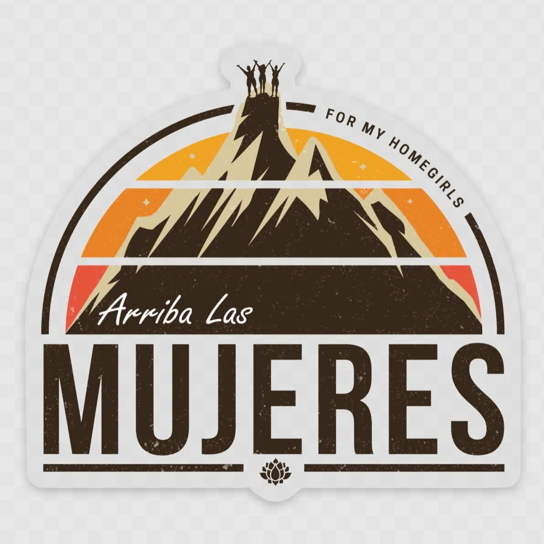 Arriba Las Mujeres Sticker