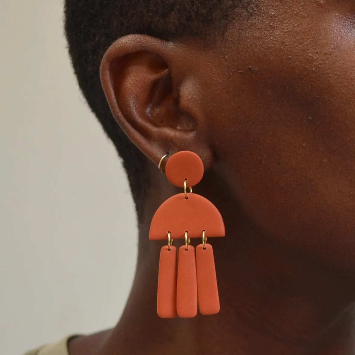 Autumn Serenade Statement Earrings