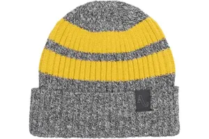 Autumn Simple Rugby Beanie Black Marl