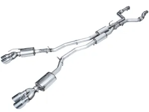 AWE Tuning 2020  Ford Explorer ST Touring Edition Exhaust w/ Chrome Silver Tips