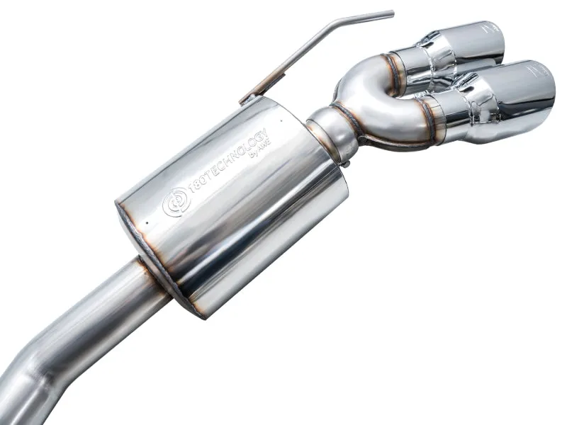 AWE Tuning 2020  Ford Explorer ST Touring Edition Exhaust w/ Chrome Silver Tips