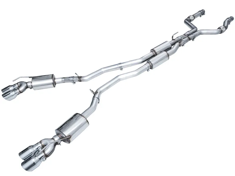 AWE Tuning 2020  Ford Explorer ST Touring Edition Exhaust w/ Chrome Silver Tips