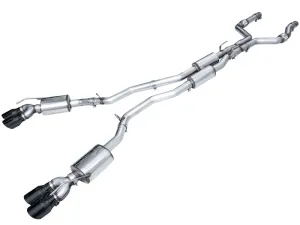 AWE Tuning 2020  Ford Explorer ST Touring Edition Exhaust w/ Diamond Black Tips