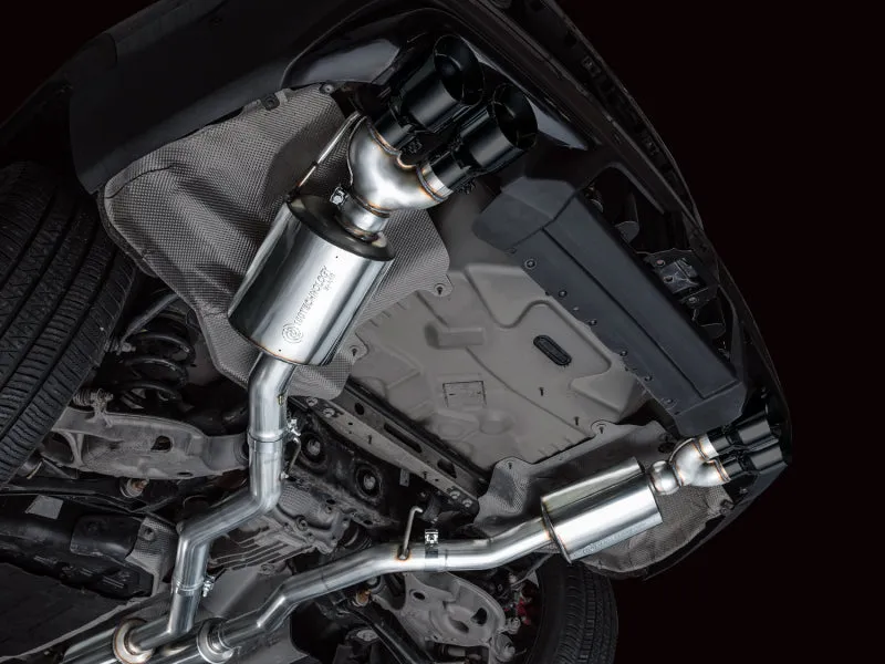AWE Tuning 2020  Ford Explorer ST Touring Edition Exhaust w/ Diamond Black Tips