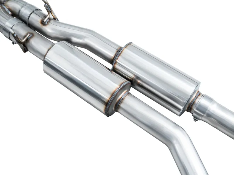 AWE Tuning 2020  Ford Explorer ST Touring Edition Exhaust w/ Diamond Black Tips