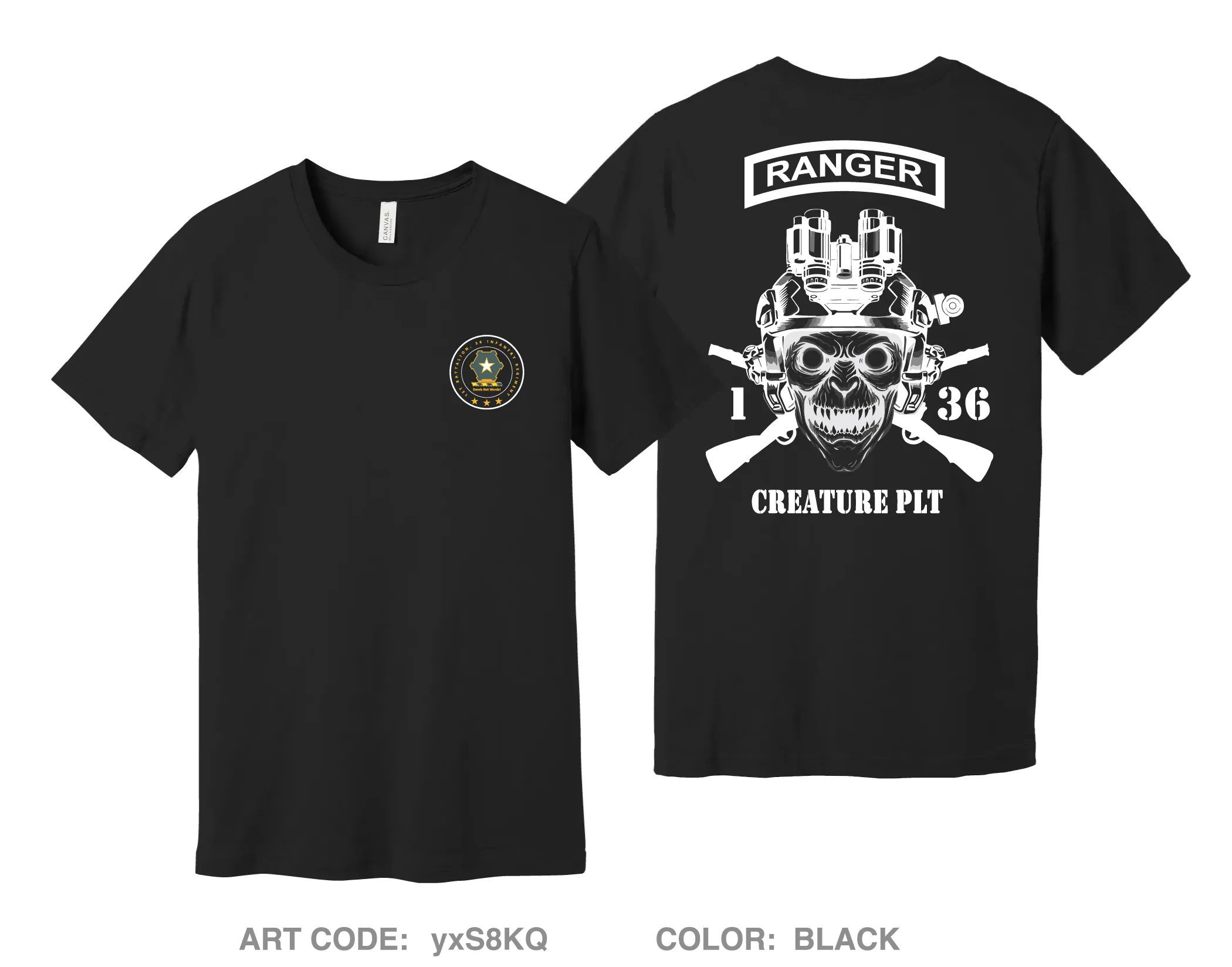 B CO, 1-36 IN Comfort Unisex Cotton SS Tee - yxS8KQ