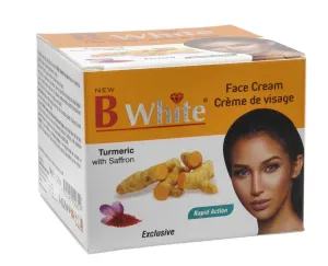 B White Turmeric with Saffron Face Cream 50g