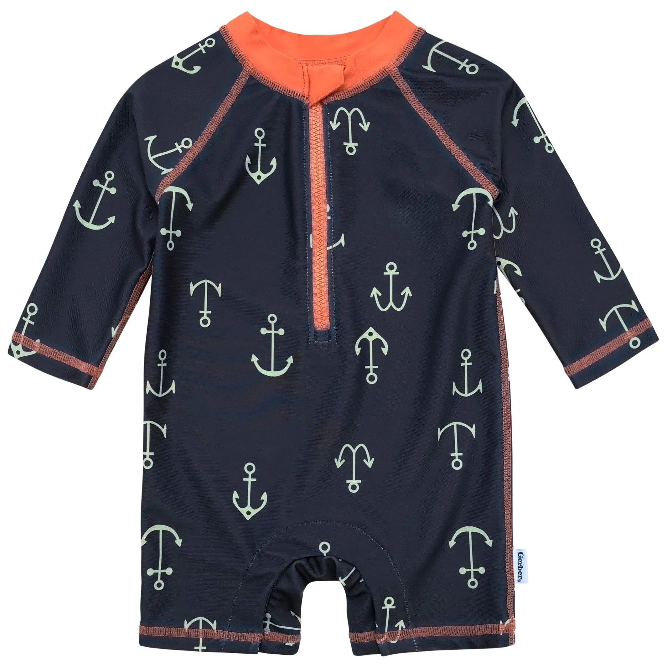 Baby Boys UPF 50  Anchors Rash Guard