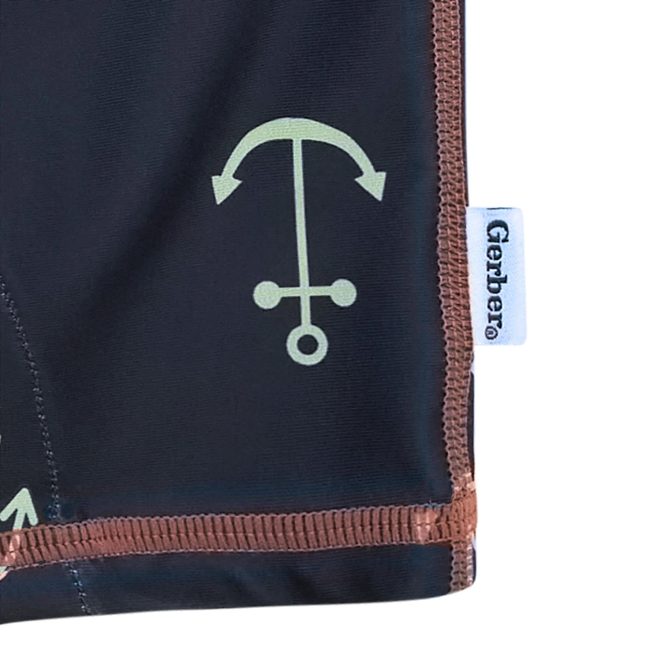 Baby Boys UPF 50  Anchors Rash Guard