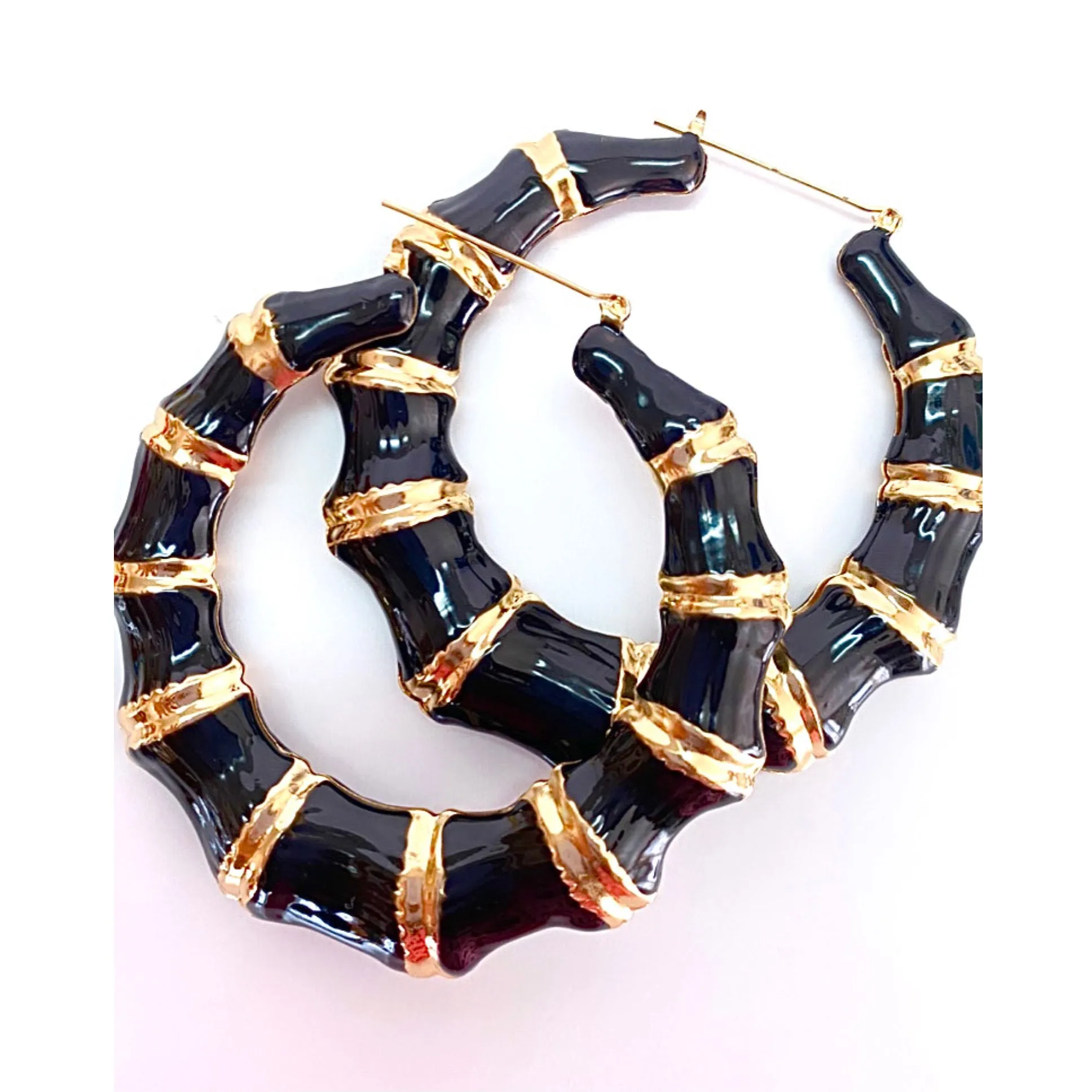 BAMBI HOOP EARRINGS(ROUND)