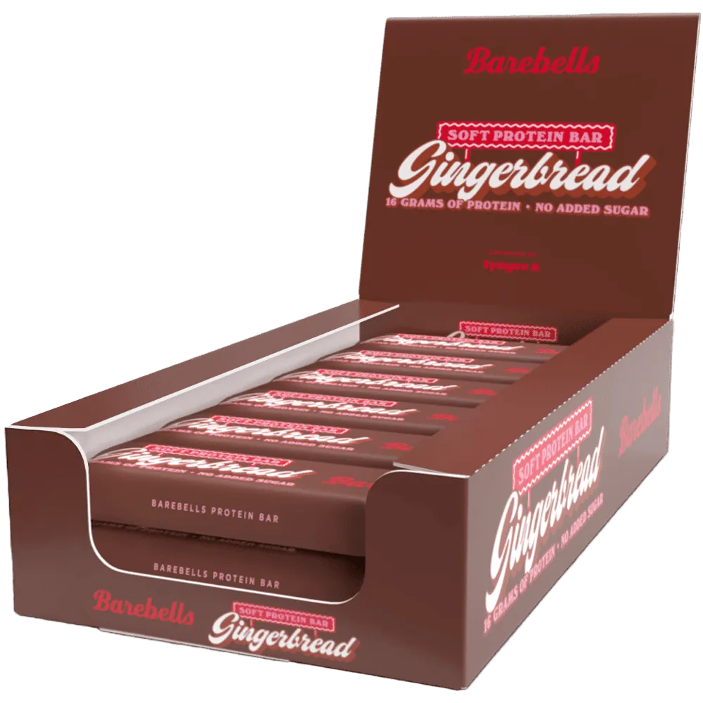 Barebells Soft Bar Gingerbread - 10x55g.