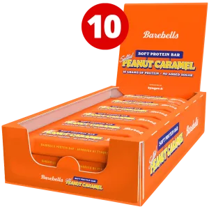 Barebells Soft Bar Salted Peanut Caramel - 10x55g.