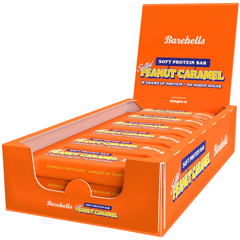 Barebells Soft Bar Salted Peanut Caramel - 10x55g.