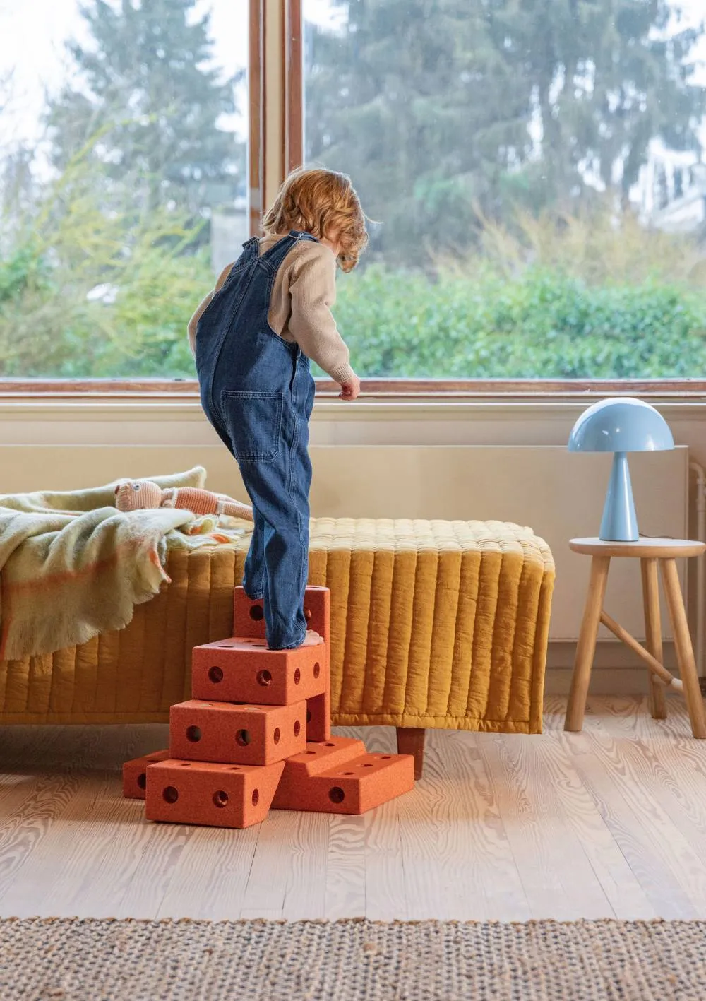 Bauspielzeug 'Explorer-Set' 20-teilig Burnt Orange / Dusty Green