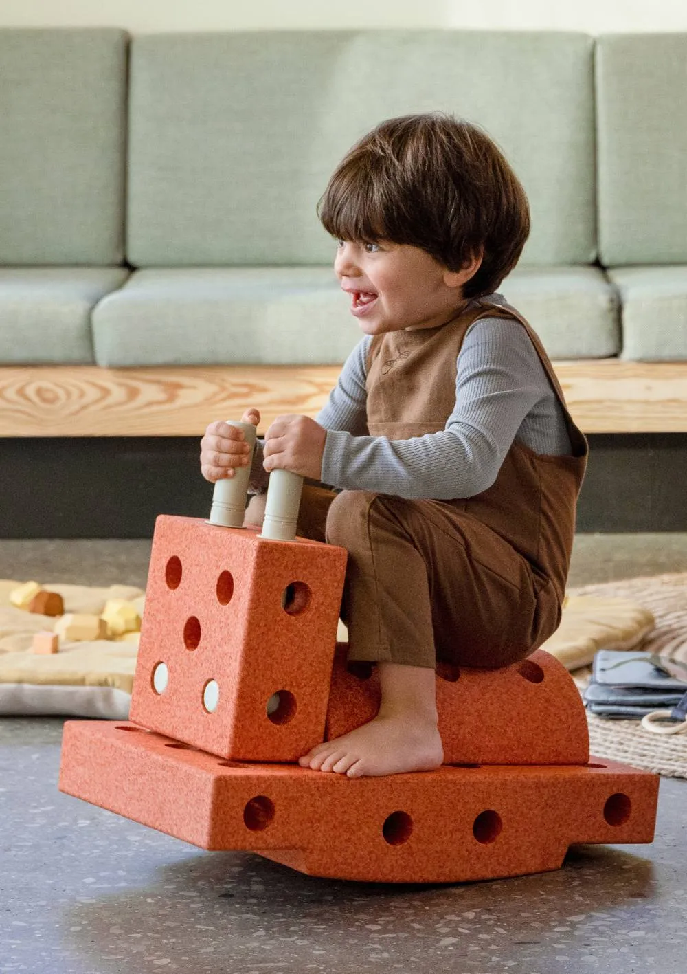 Bauspielzeug 'Explorer-Set' 20-teilig Burnt Orange / Dusty Green