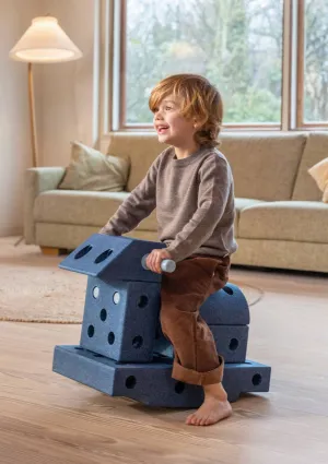 Bauspielzeug 'Explorer-Set' 20-teilig Deep Blue / Sky Blue