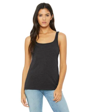 Bella Canvas Ladies Relaxed Jersey Tank | Dark Gry Heather