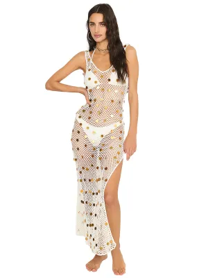 Billie Crochet Maxi Dress ::RET