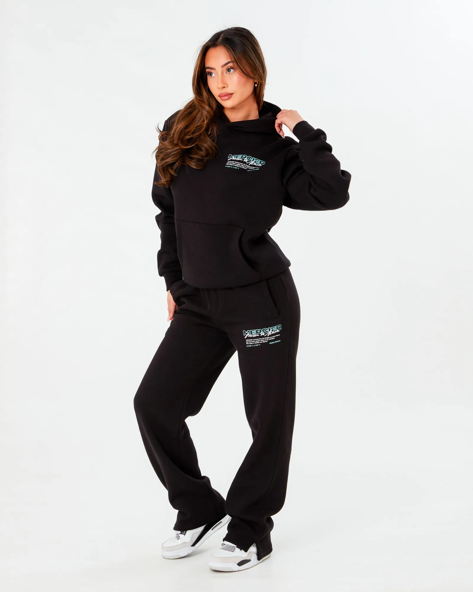 Black Tiffany Caruso 2.0 Relaxed Joggers