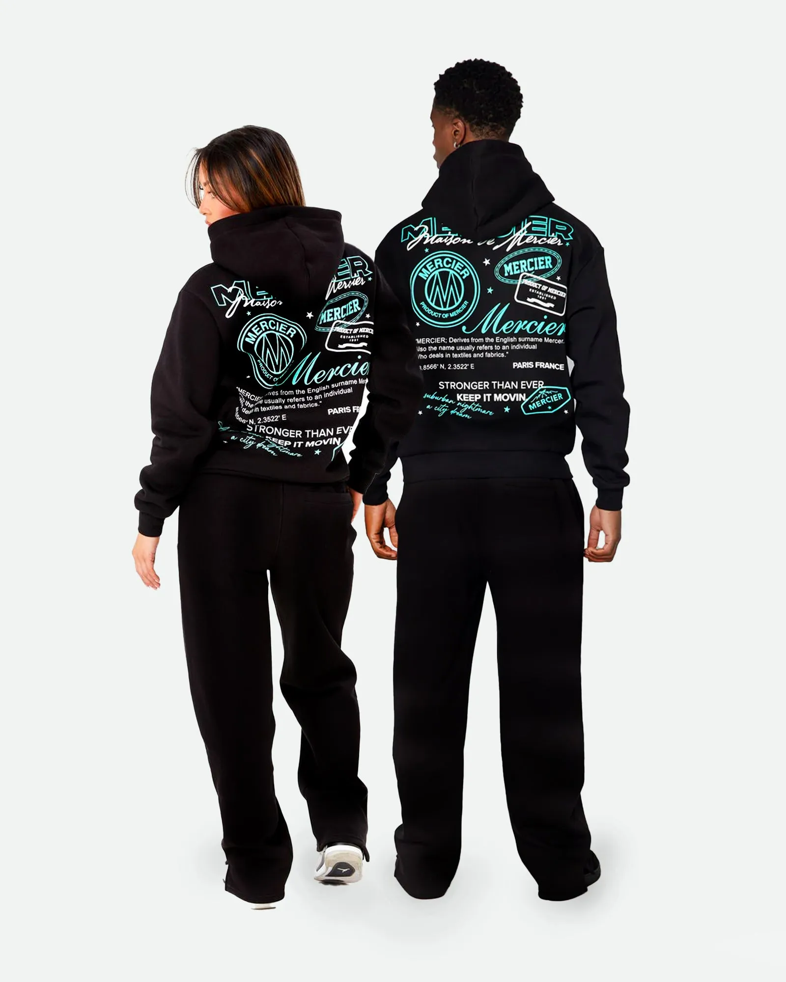 Black Tiffany Caruso 2.0 Relaxed Joggers