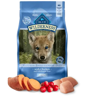 Blue Buffalo Wilderness™ PUPPIES Chicken Recipe
