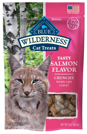 Blue Buffalo Wilderness Salmon Crunchy Cat Treats