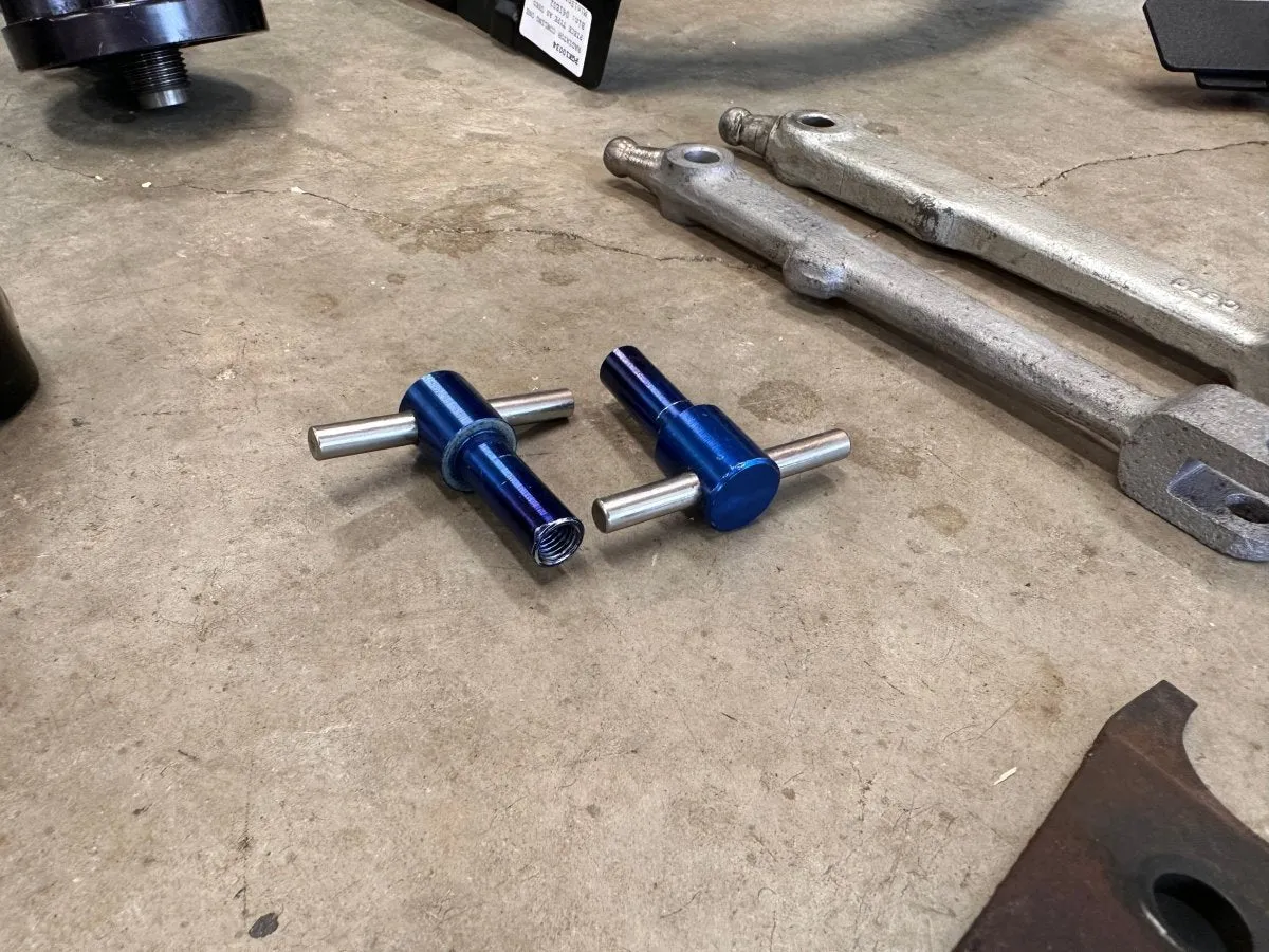 Blue Rocker Cover T-Bolts