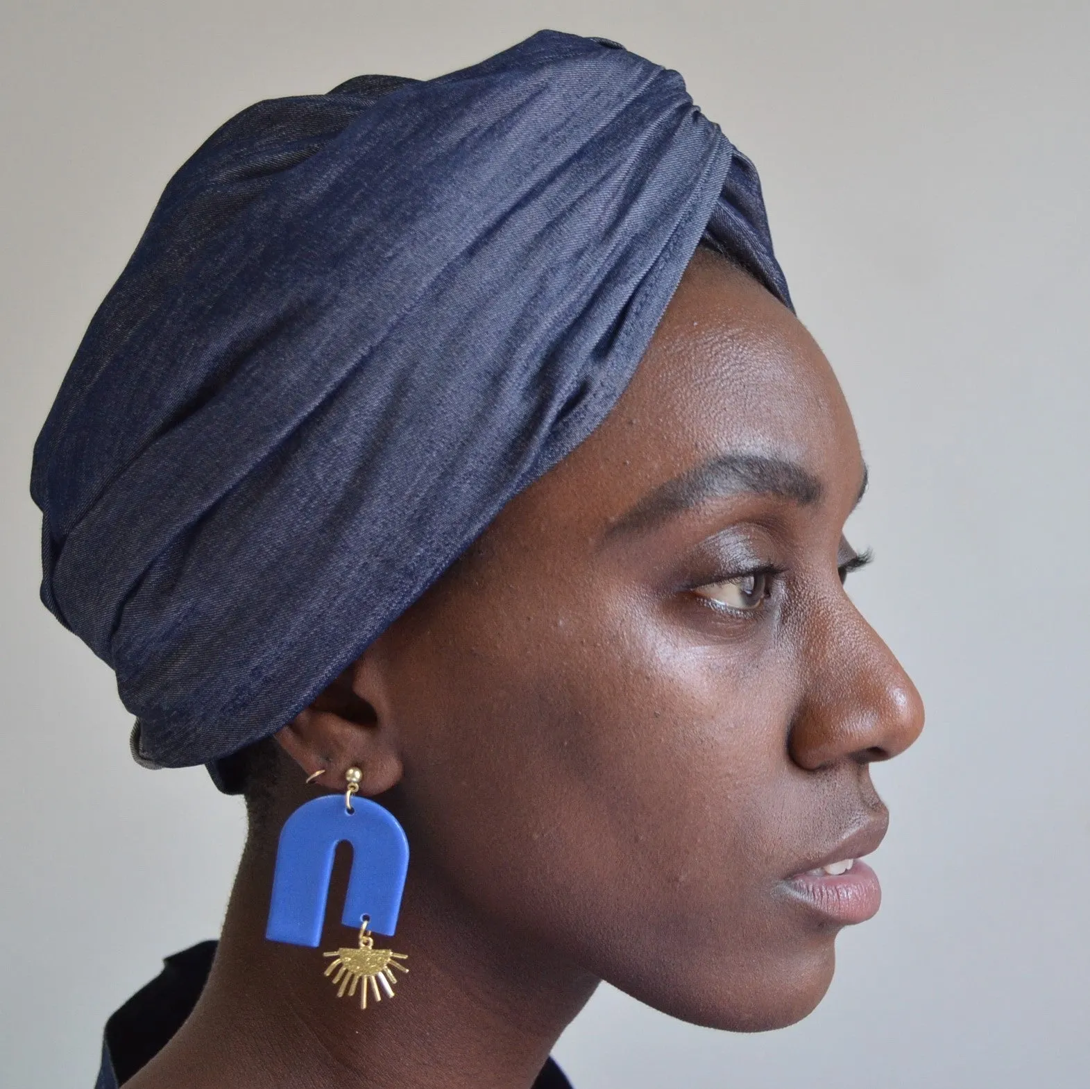 Blue Skies Statement Earrings