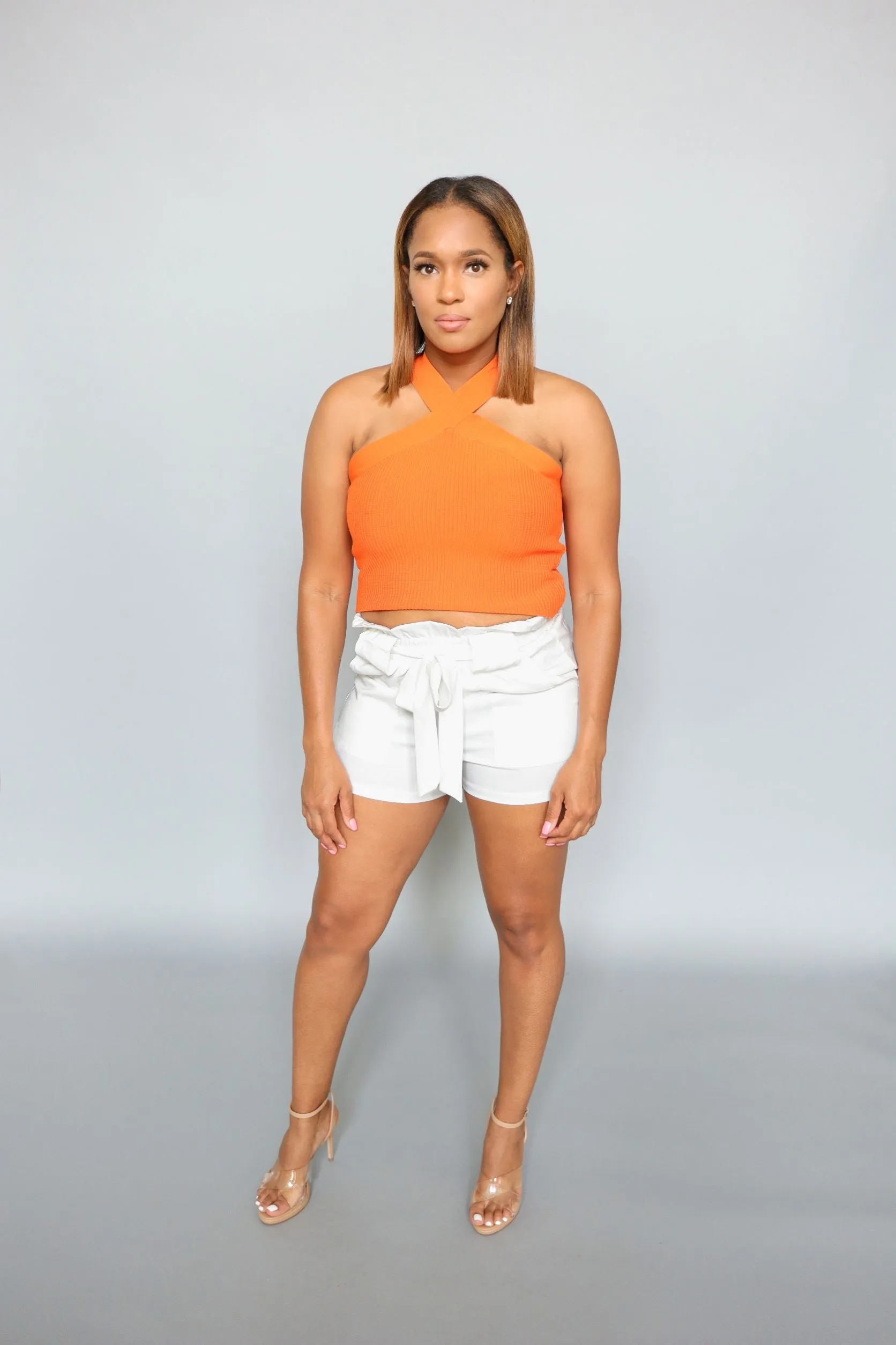 Bodycon Twist Halter Top