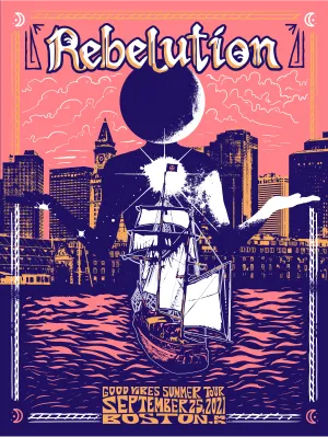 Boston, MA - Sept 25, 2021 Event Poster