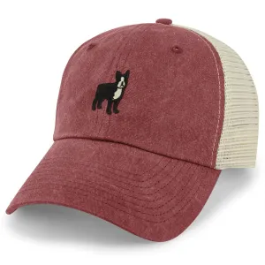 Boston Terrier Relaxed Trucker
