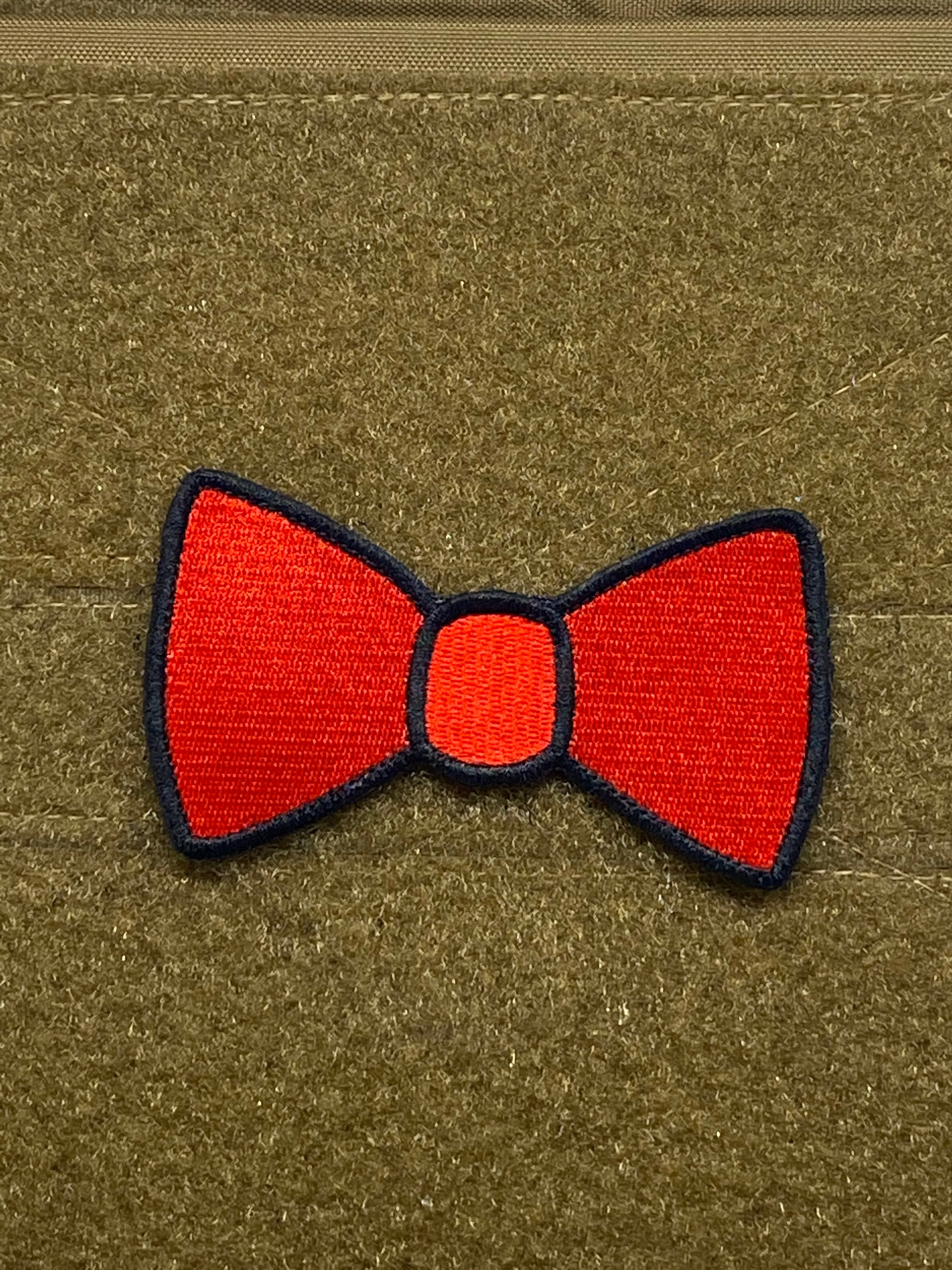 BOW TIE MORALE PATCH