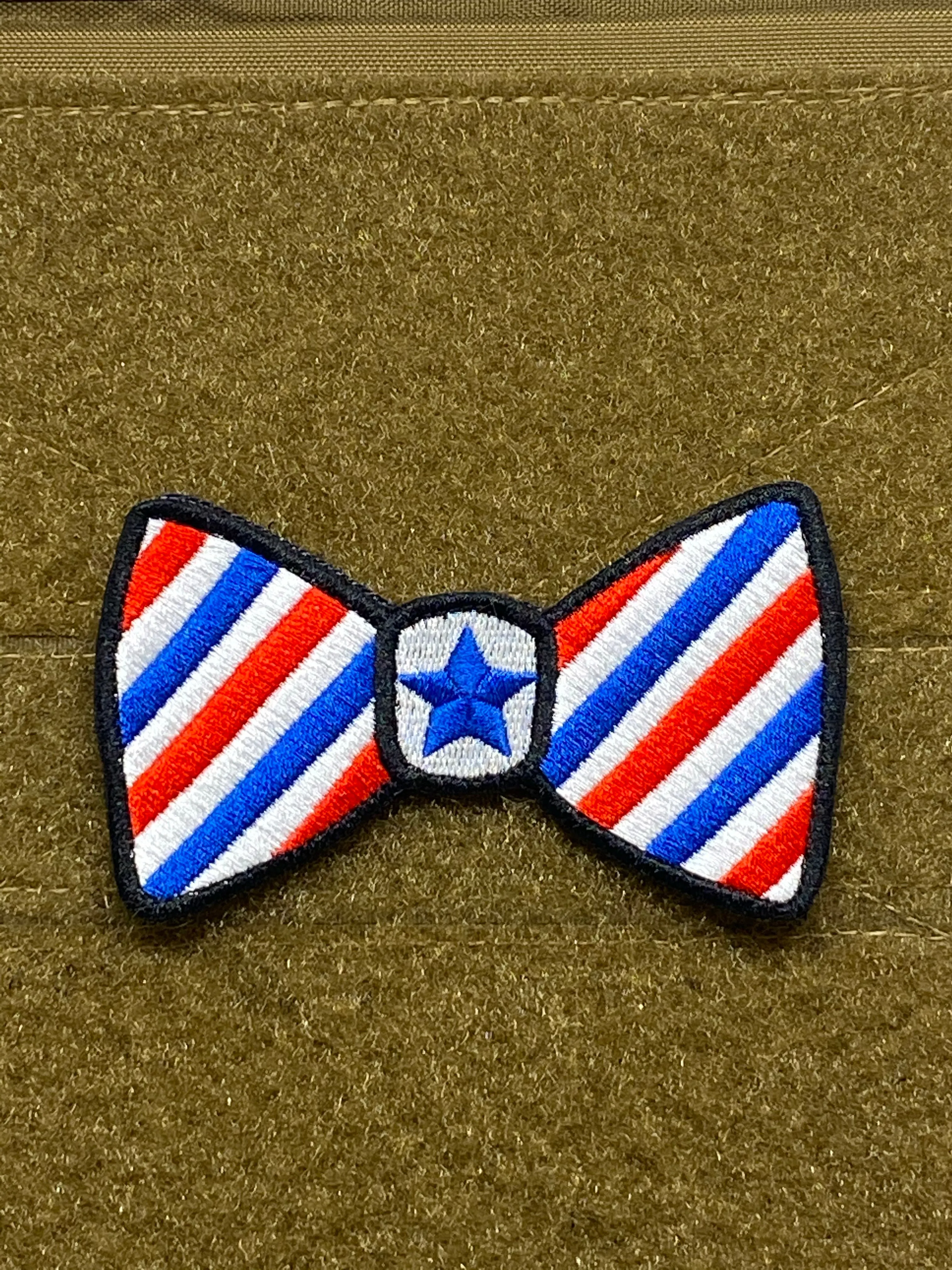 BOW TIE MORALE PATCH