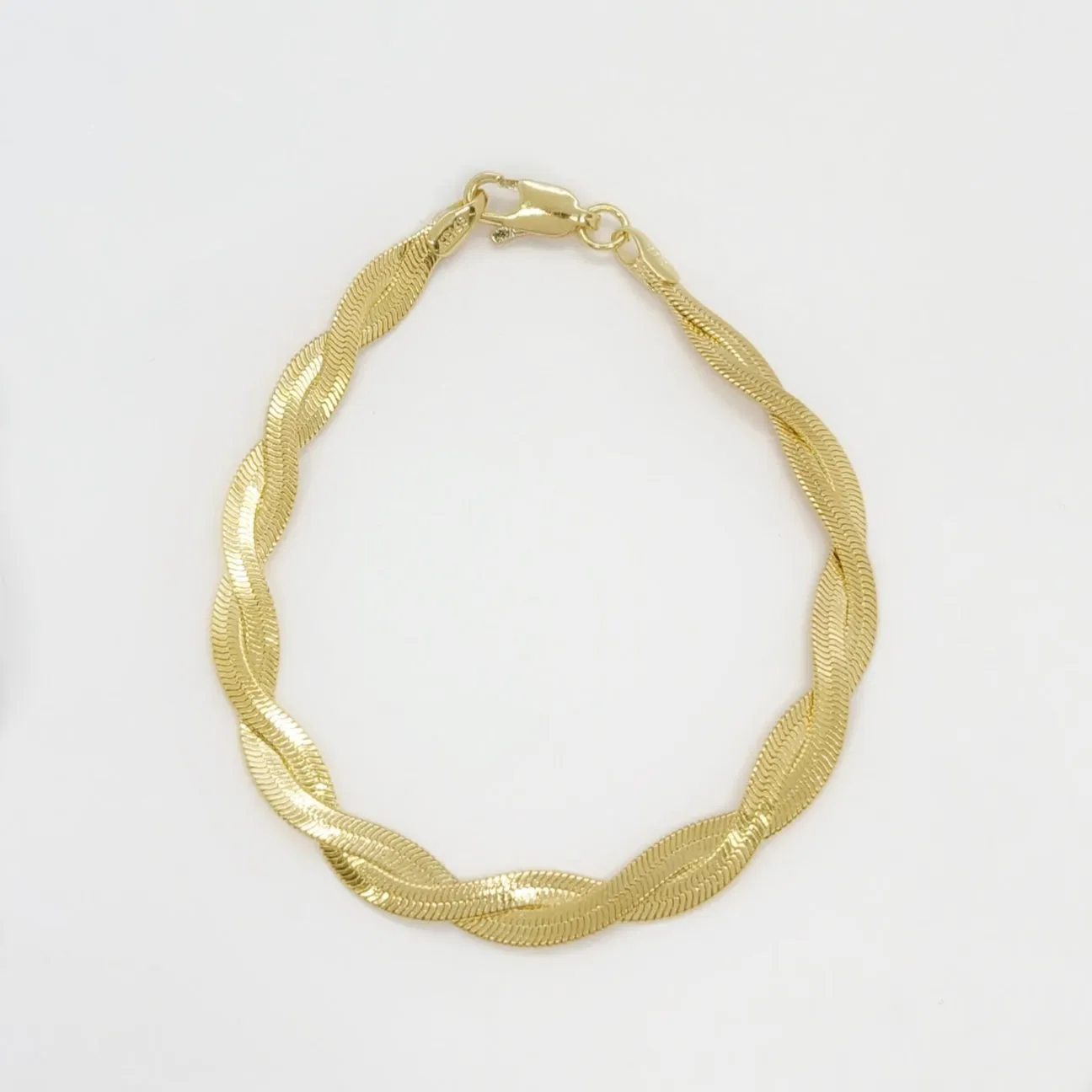 Braided Snake Chain Bracelet