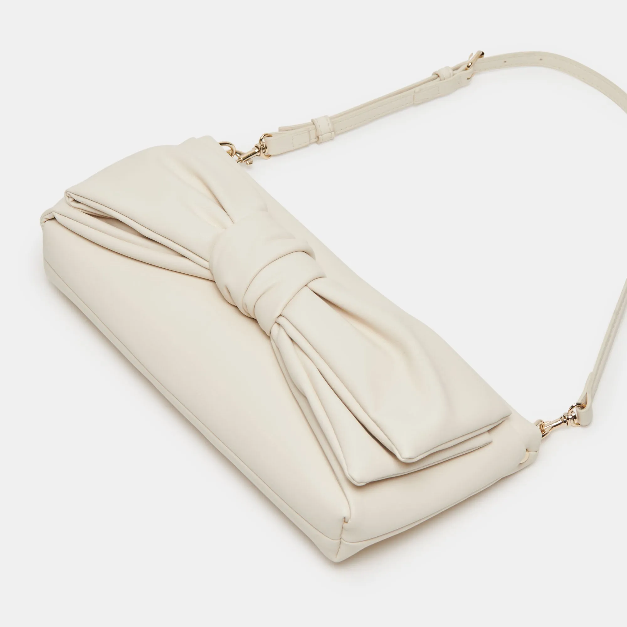 BRIAR CLUTCH IVORY STELLA