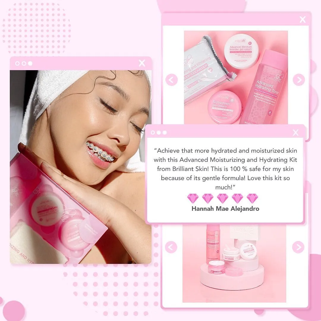 Brilliant Skin Advanced Moisturizing and Hydrating Kit