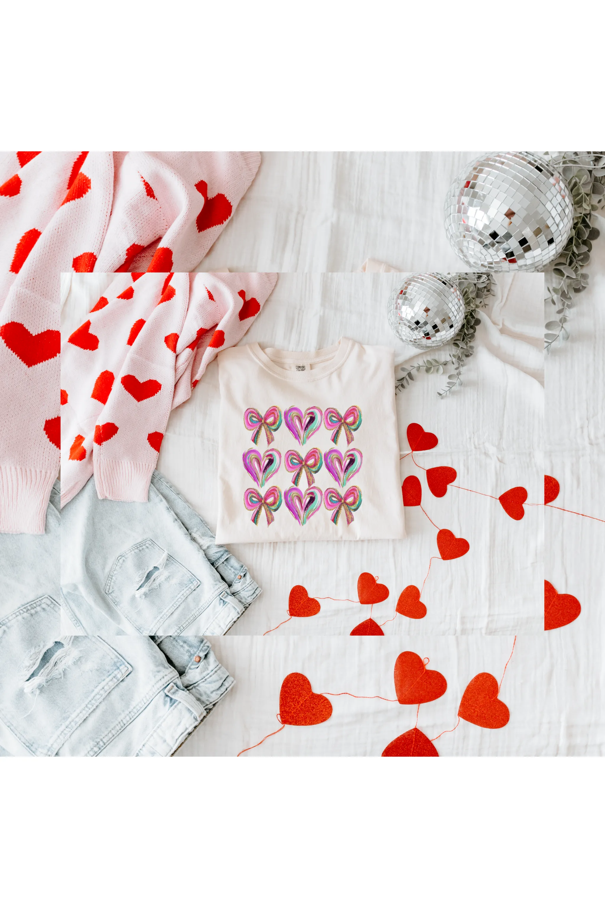 Brushstroke Heart Comfort Colors T-Shirt