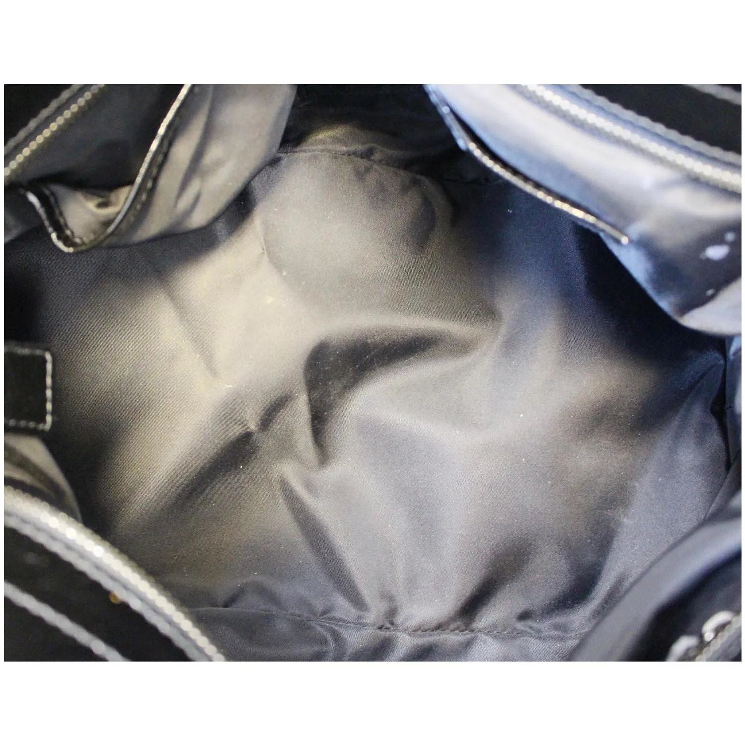 BURBERRY Lowry Medium Beat Check Nylon Tote Bag Black