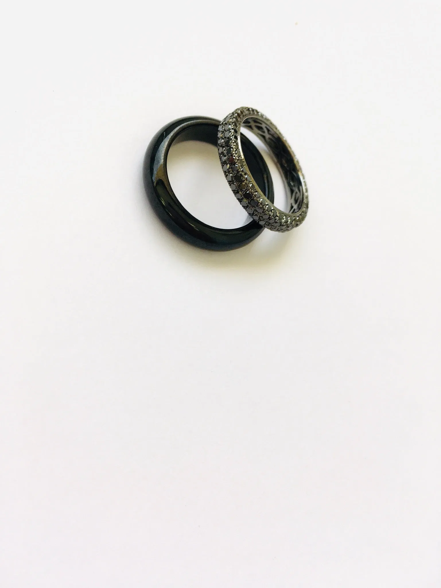 Burmese Black Jadeite 6mm Comfort Fit Band