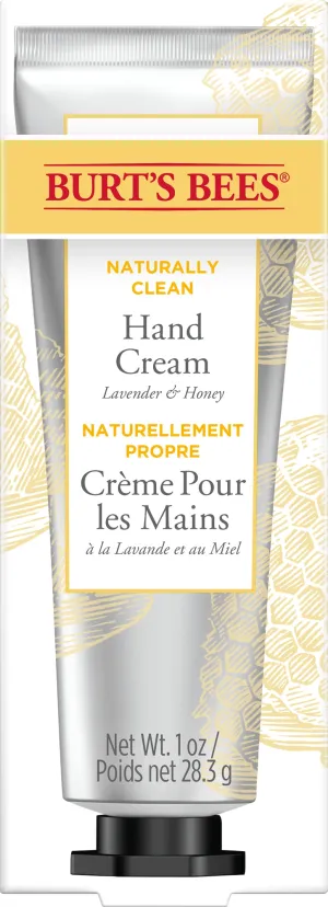 Burts Bees Naturally Clean Hand Cream 28.3g