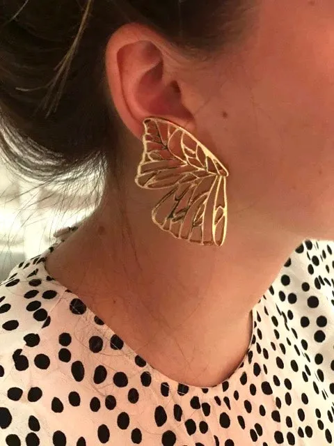Butterfly Wings oversized studs