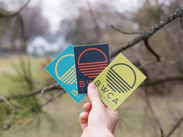 BWCA Wilderness Sunset Sticker