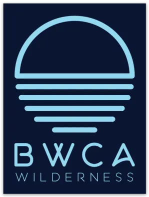 BWCA Wilderness Sunset Sticker