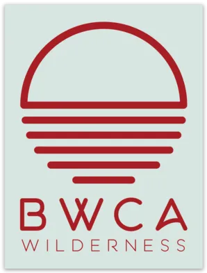 BWCA Wilderness Sunset Sticker