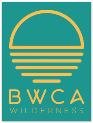 BWCA Wilderness Sunset Sticker