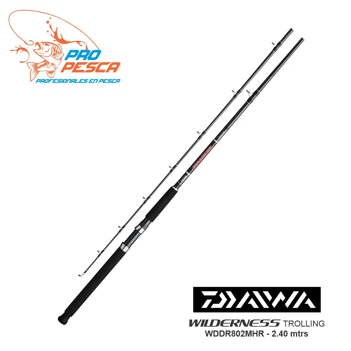 CAÑA DE TROLLING WILDERNESS 2.40mtrs