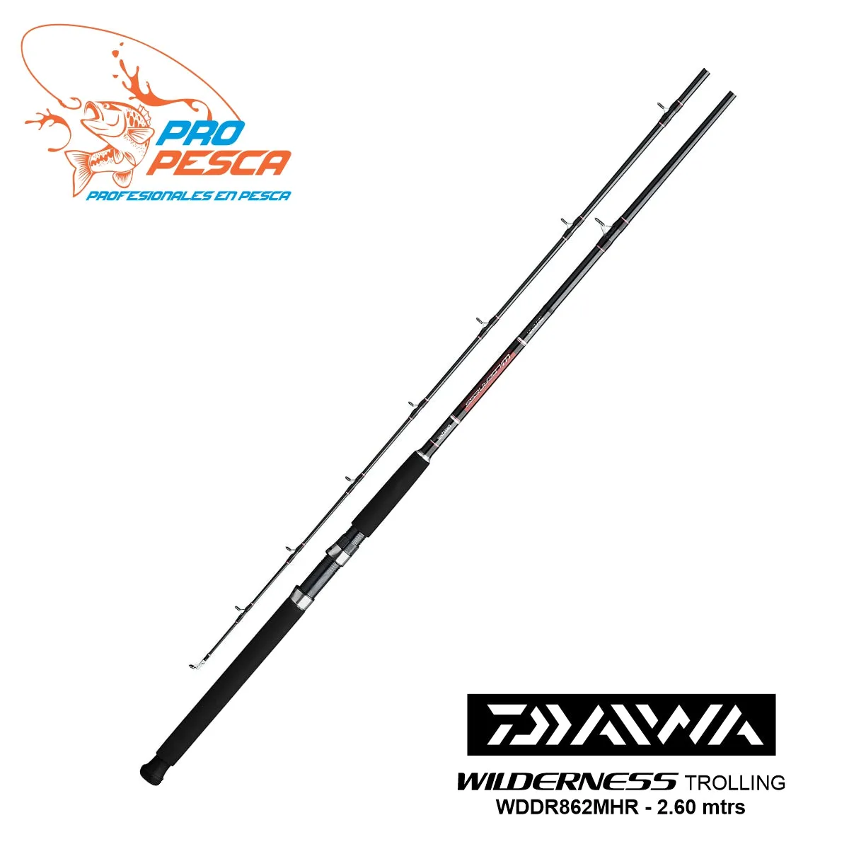 CAÑA DE TROLLING WILDERNESS 2.60mtrs