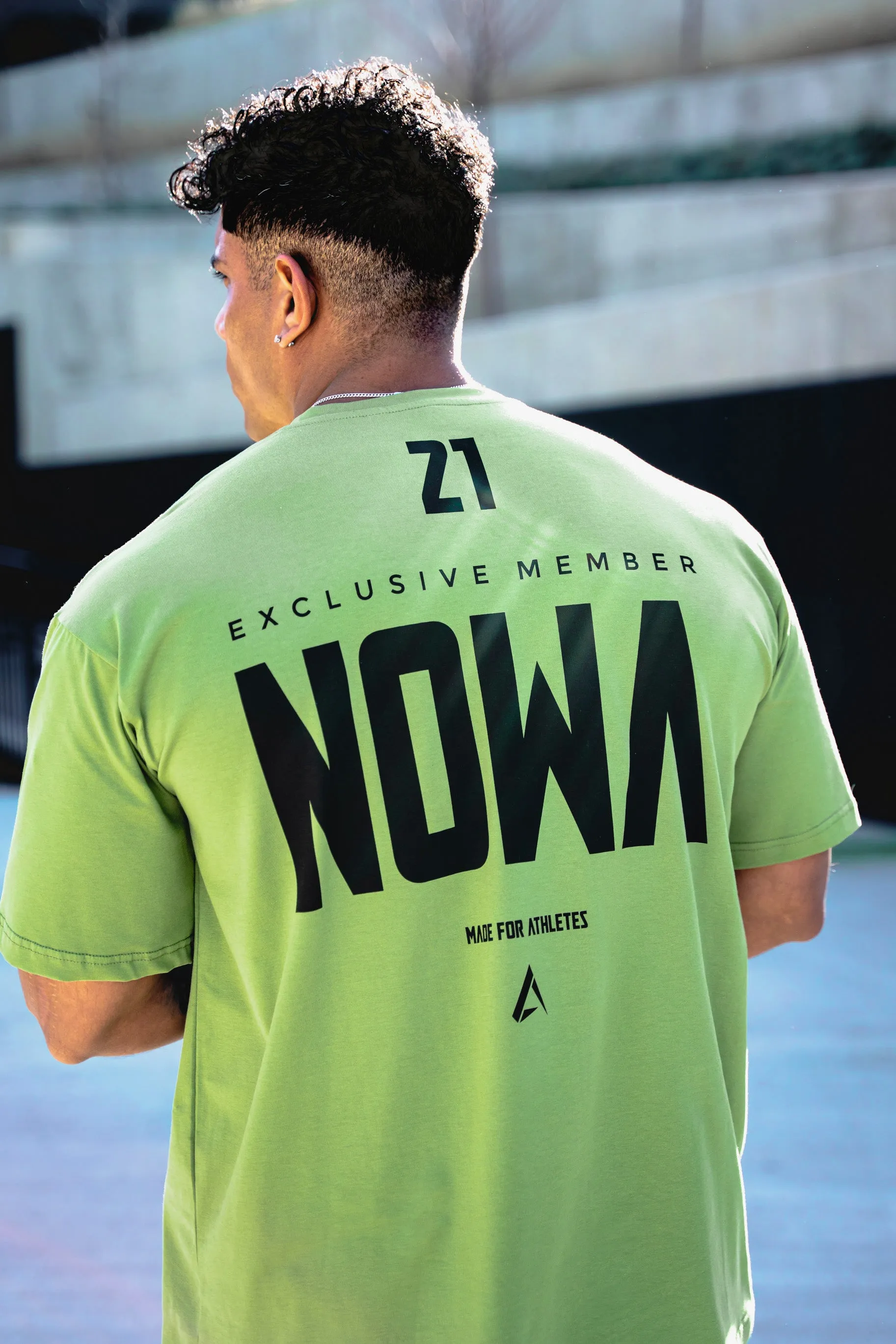 Camiseta Exclusive Member Oversized - Green Emerald