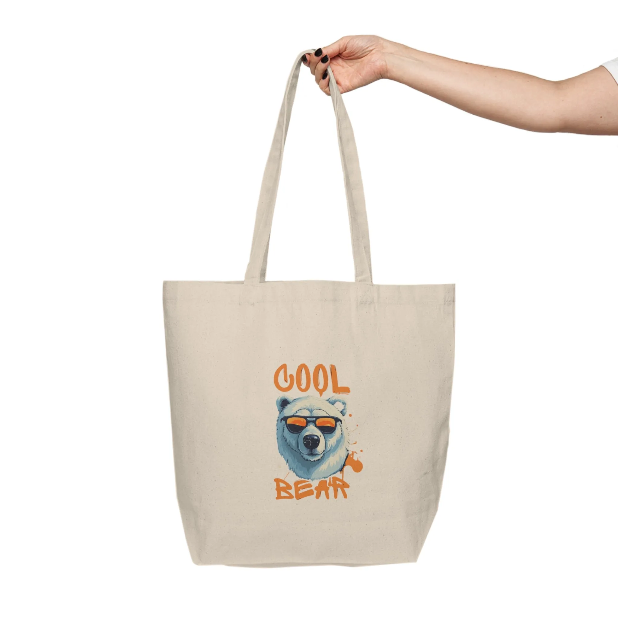 Canvas Shopping Tote – Durable, Spacious, & Eco-Friendly